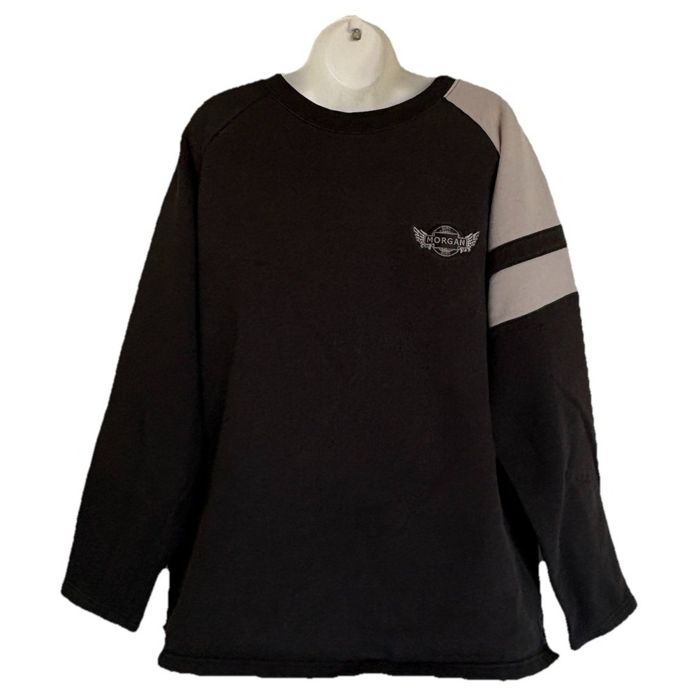 Morgan Motor Company Official Centenary Collection Sweatshirt Black Gray Men XL